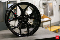 Vossen HF-5 20x9.5" 5x120 ET20 Deep Face Wheel 72.56 hub bore in Gloss Black